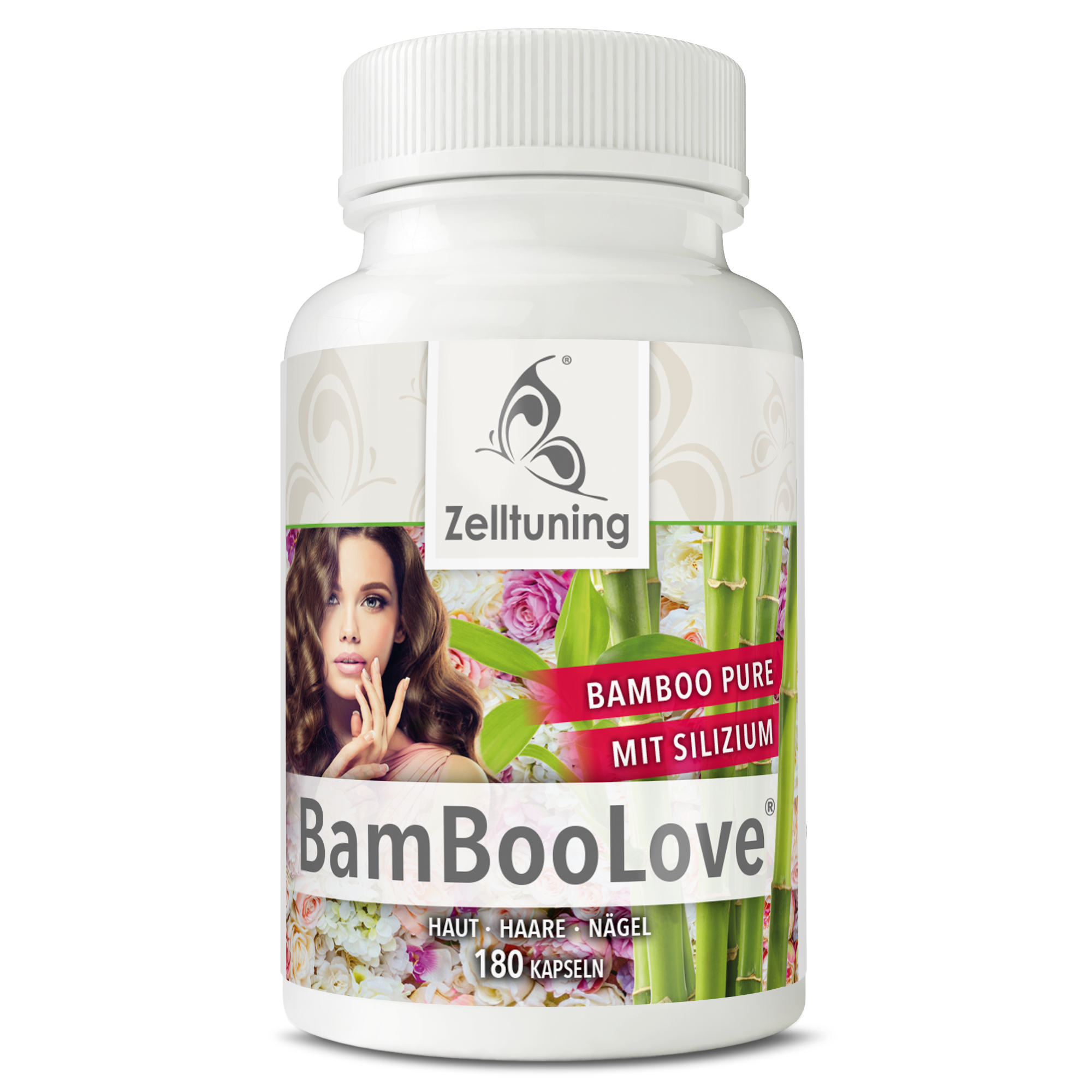 BamBooLove® Bambus Extrakt Kapseln Vorderseite Dose