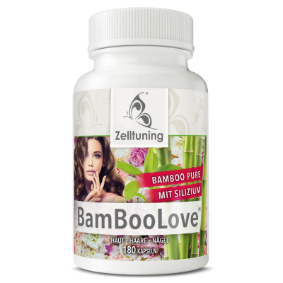 BamBooLove® Bambus Extrakt Kapseln Vorderseite Dose